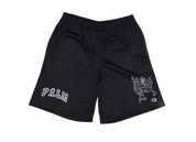 Paul & League Basketball Mesh Shorts - Black/White