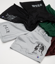 Paul & League Basketball Mesh Shorts - Athletic Grey