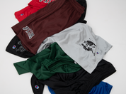 Paul & League Basketball Mesh Shorts - Athletic Grey