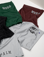 Paul & League Basketball Mesh Shorts - Athletic Grey