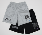 Paul & League Basketball Mesh Shorts - Black/White