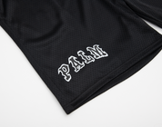 Paul & League Basketball Mesh Shorts - Black/White