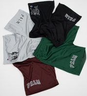 Paul & League Basketball Mesh Shorts - Black/White