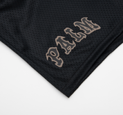 League Basketball Mesh Shorts - Black/Brown