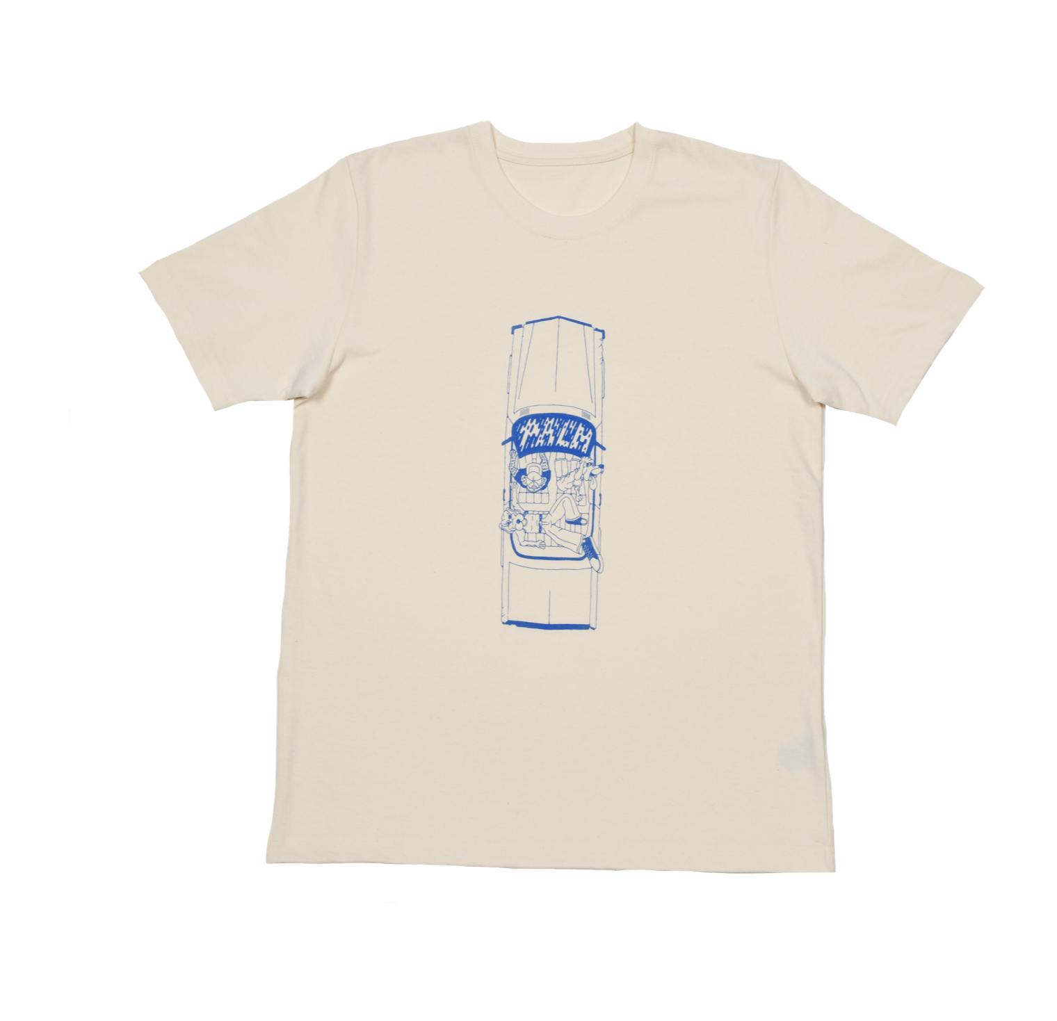 Hugo B. Car T-Shirt - Natural