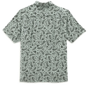 Bandana Paisley S/S Woven - Green Milieu