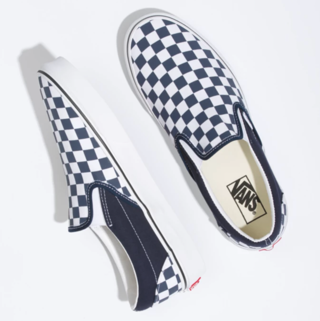 Kids Classic Slip-On - Parisian Night/True White Checkerboard