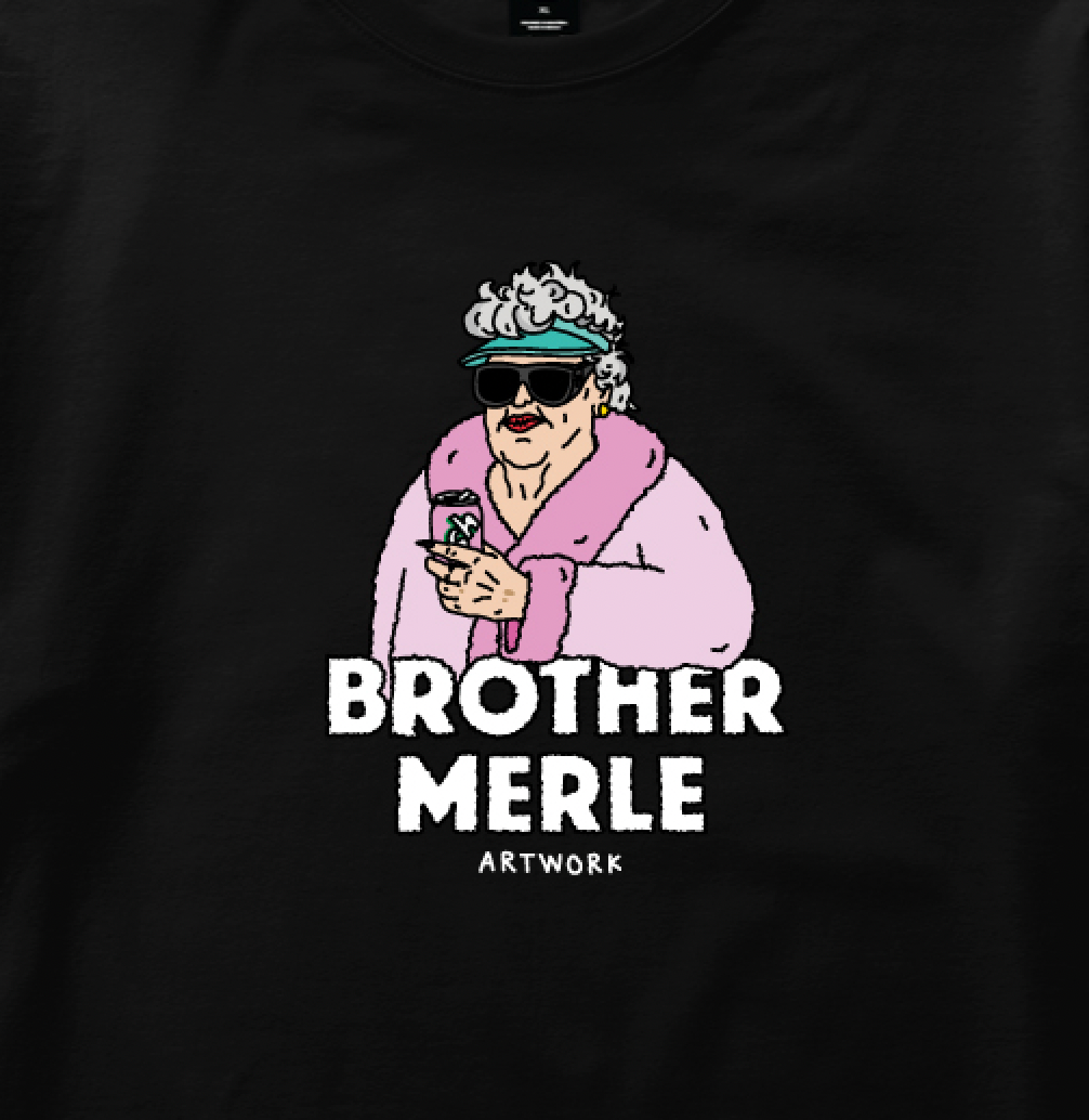 Grandma T-Shirt - Black