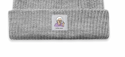 Betty Premium Ribbed Beanie - Gun Metal Heather