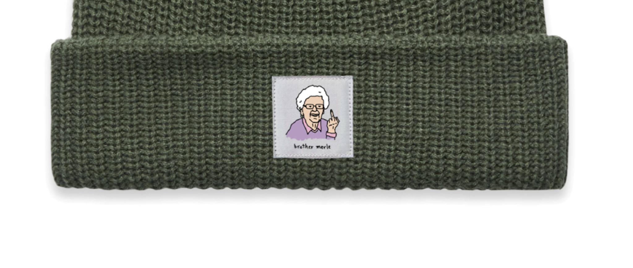Betty Premium Ribbed Beanie - Alpine Green