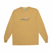 Yeah Mane Longsleeve Tee - Yellow