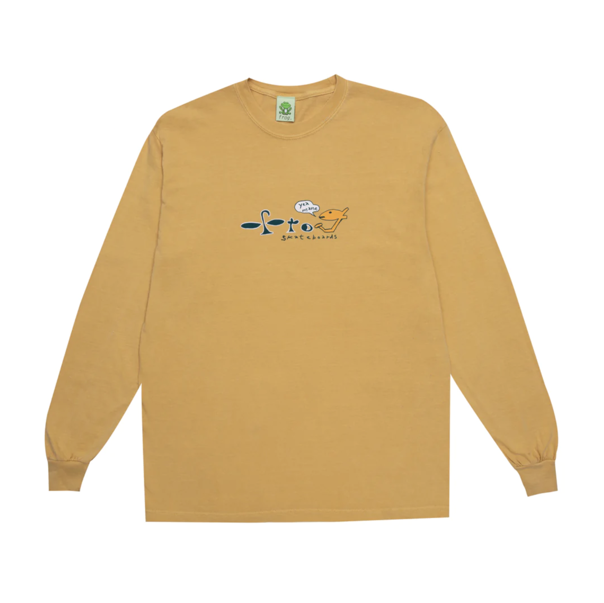 Yeah Mane Longsleeve Tee - Yellow