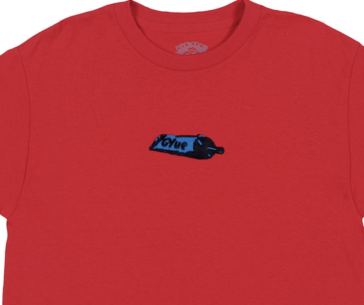 Don't Sniff Glue T-Shirt - Red