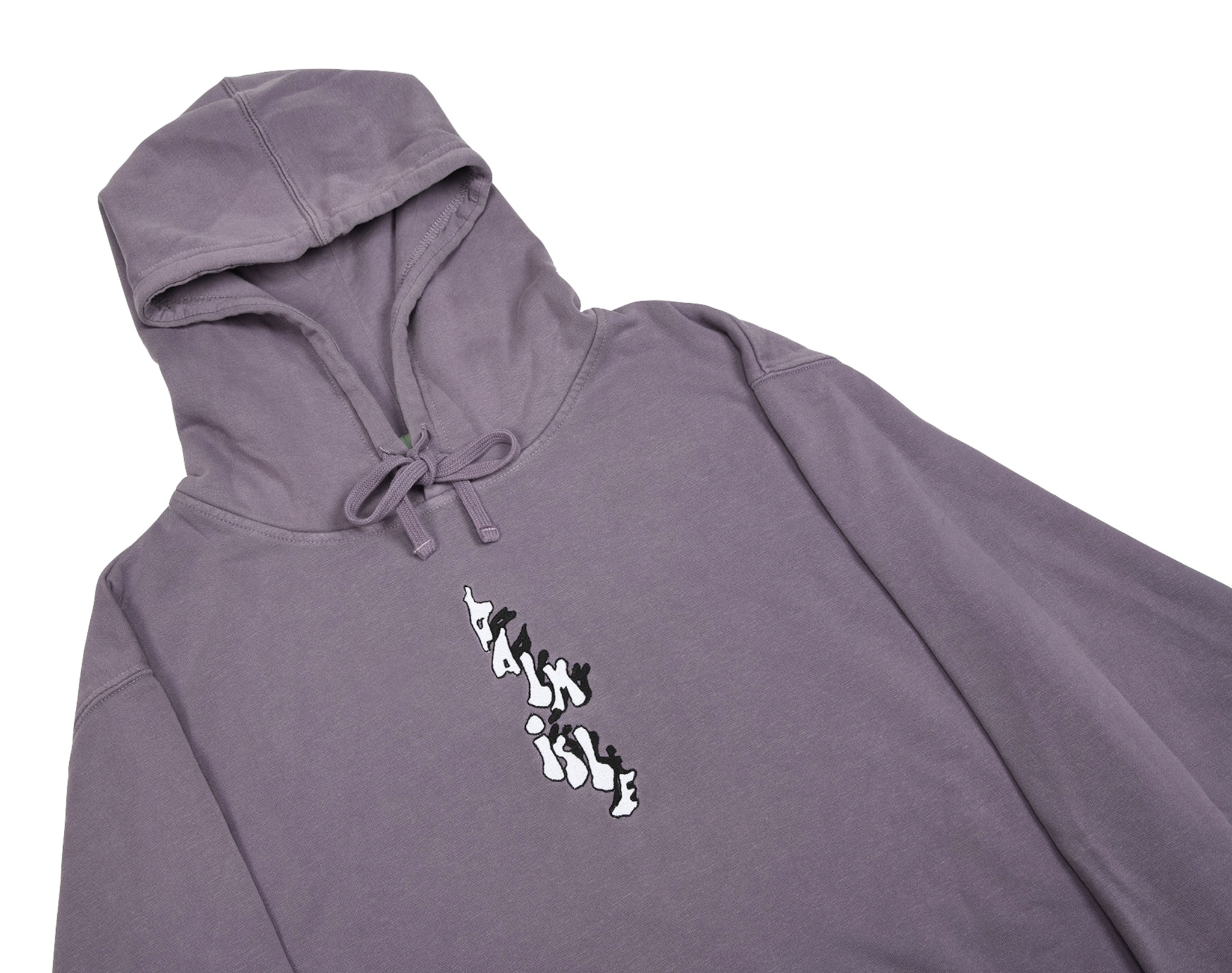 Capuche brodée Baltimore - Pigment Prune