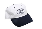 Gas Station Embroidered Cap - Navy/White