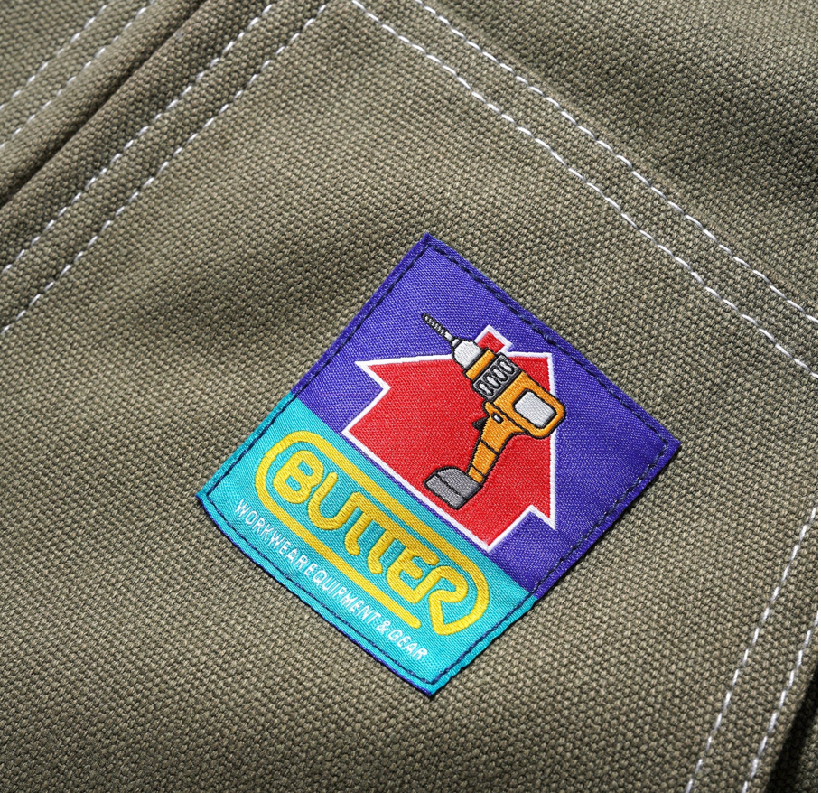 Heavy Weight Canvas Work Jacket - Fern