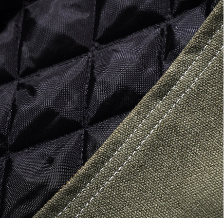 Heavy Weight Canvas Work Jacket - Fern