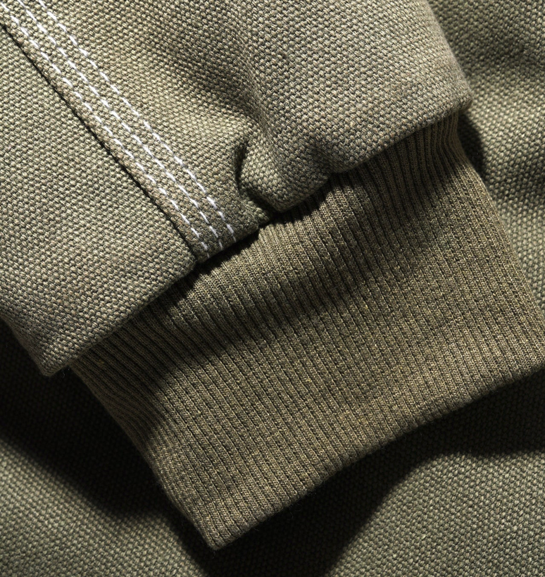 Heavy Weight Canvas Work Jacket - Fern