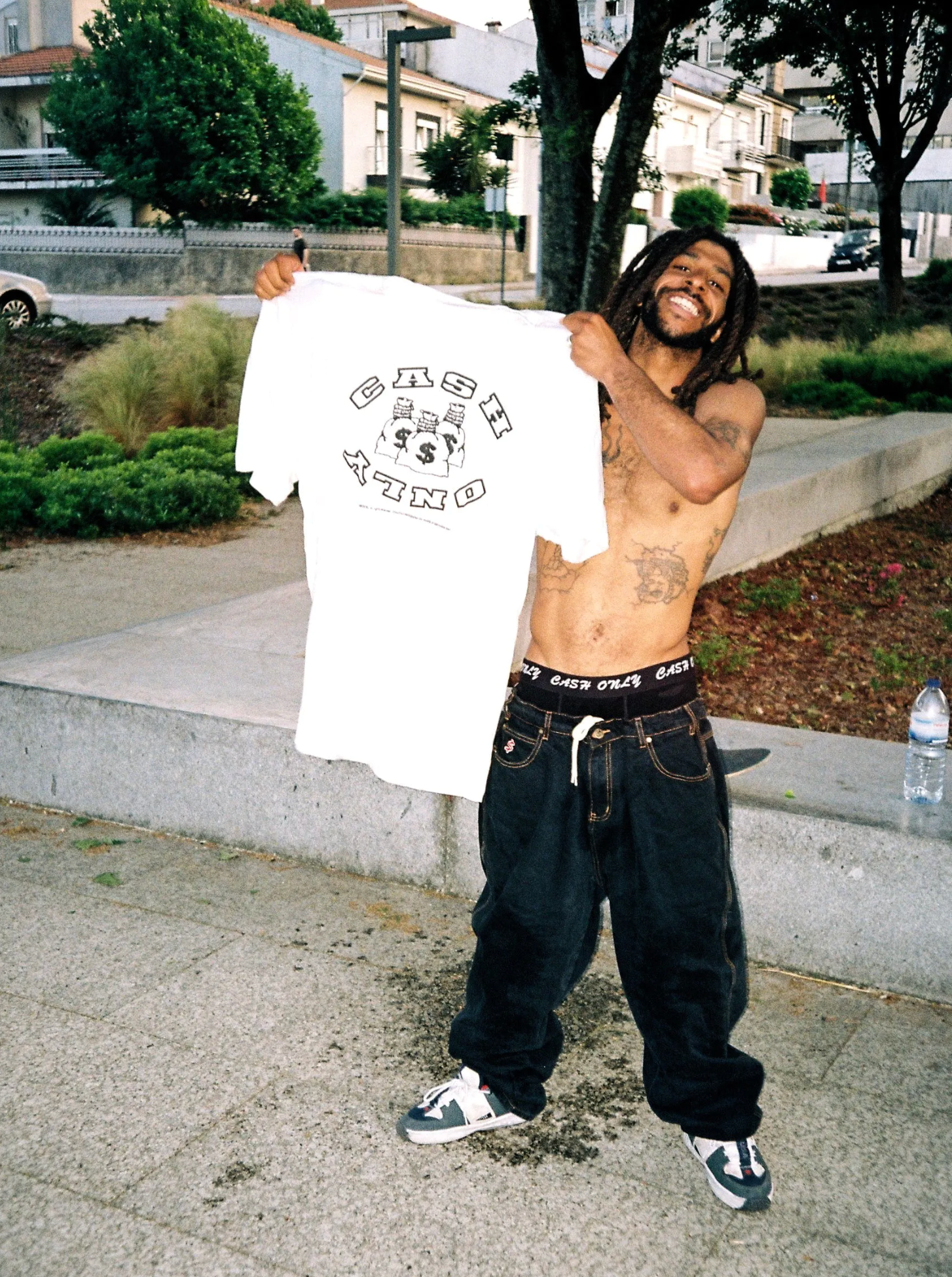 Money Bag Tee - White