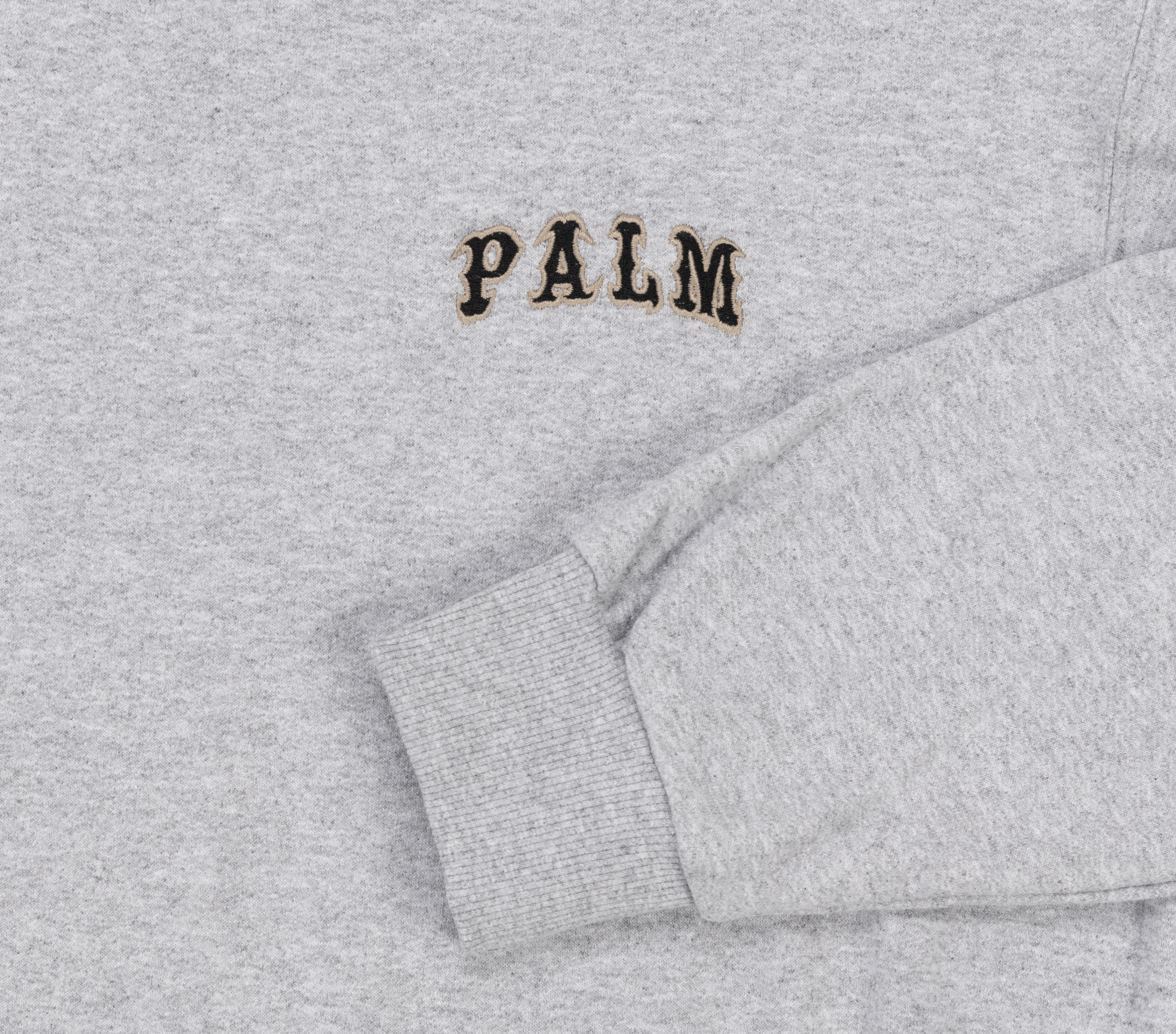 League Embroidered Crewneck - Grey