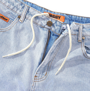 Baggy Denim Jeans - Light Blue