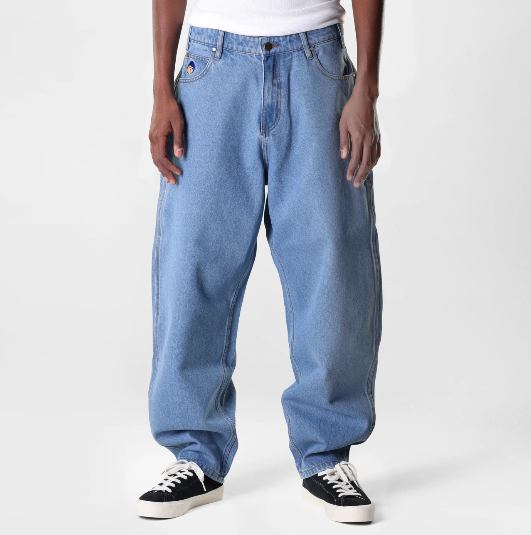 Santosuosso Denim Jeans - Washed Indigo