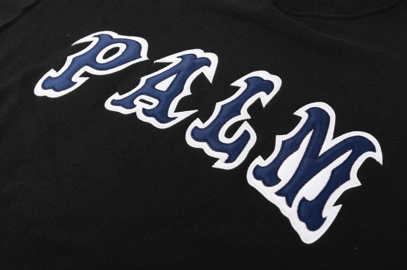 League Crewneck - Black/Blue