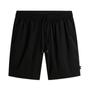 Primary Solid Elastic 19" Boardshorts - Black