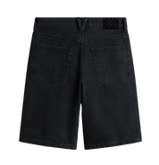 Check-5 Baggy Denim 23'' Shorts - Washed Black