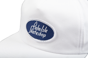 Gas Station Snapback Cap - White