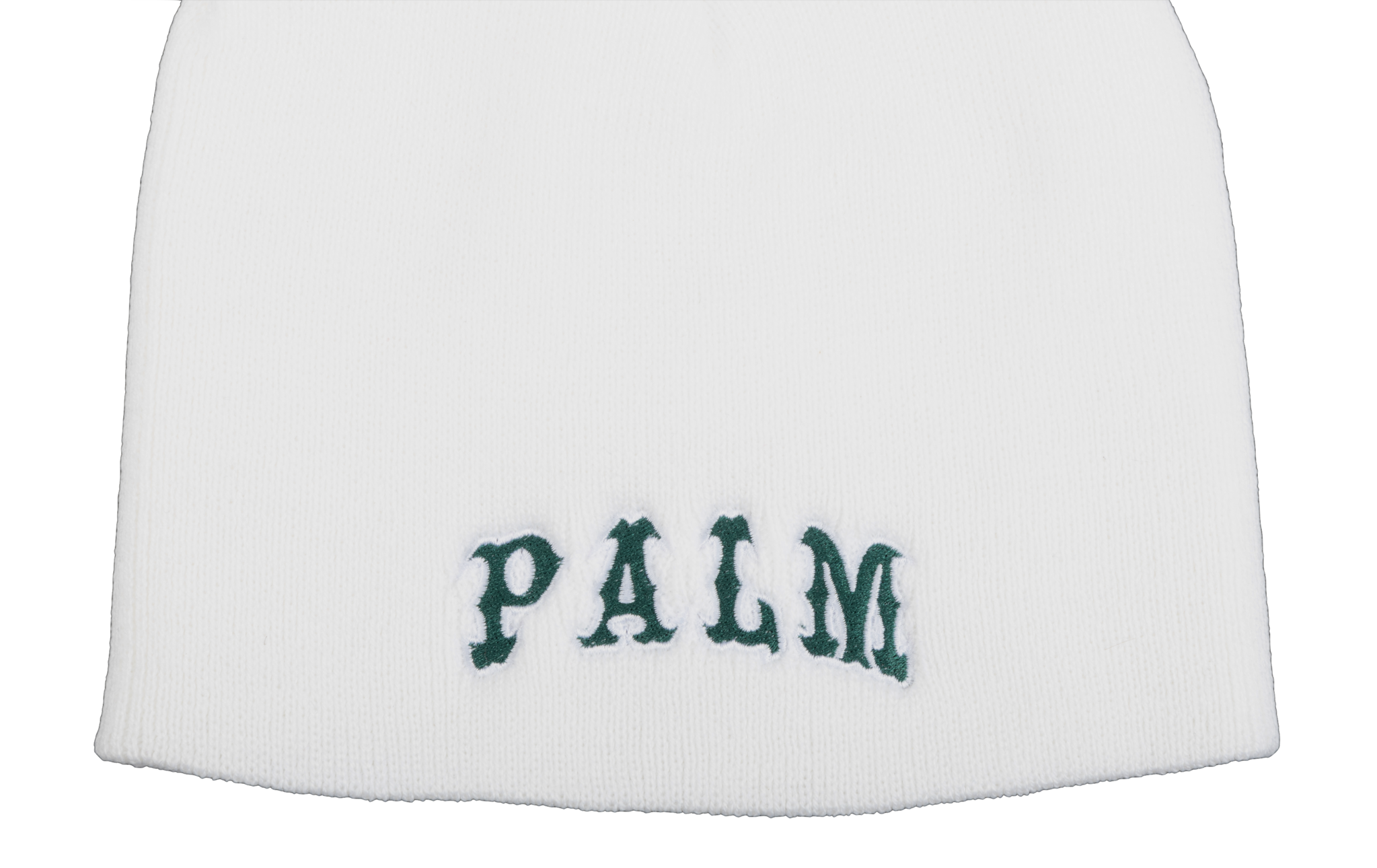 League Uncuffed Classic Beanie - White/Green