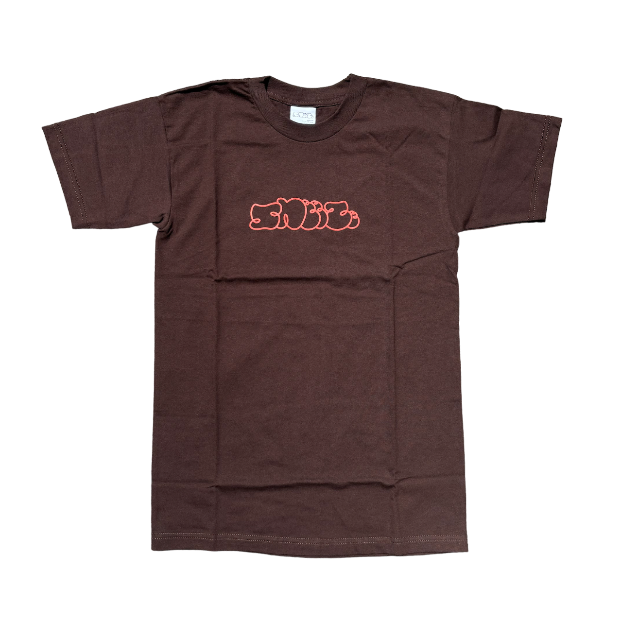 T-shirt avec logo - Chocolat