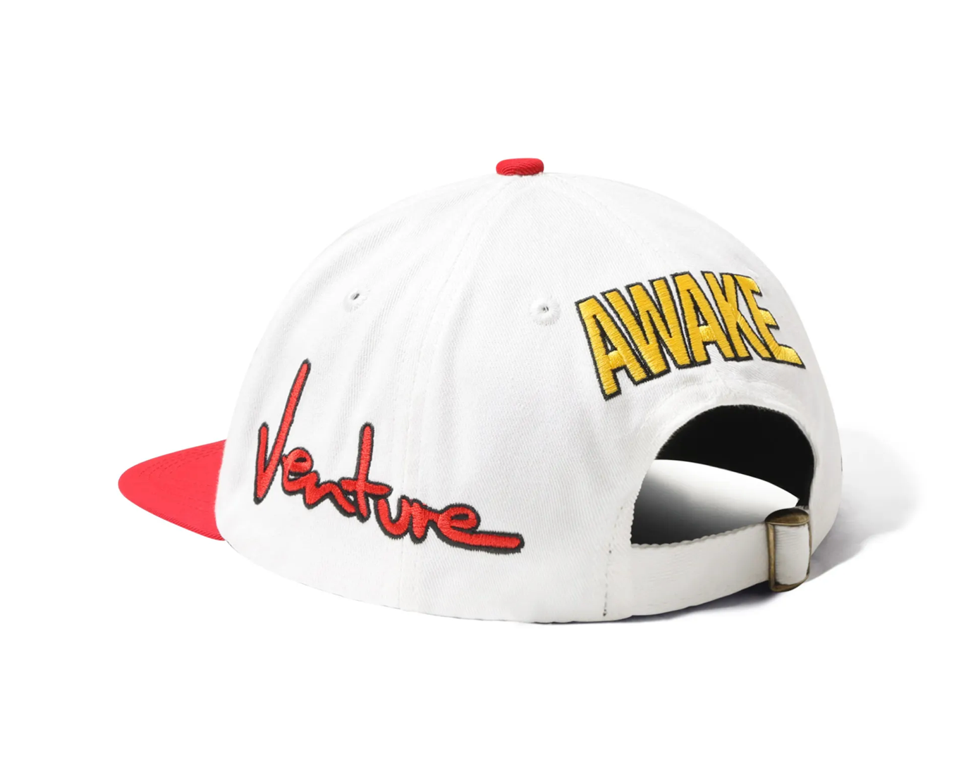 Dollar Sign 6 Panel Hat - White/Red