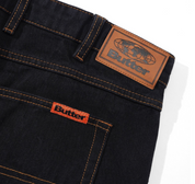 Baggy Denim Jeans - Washed Black