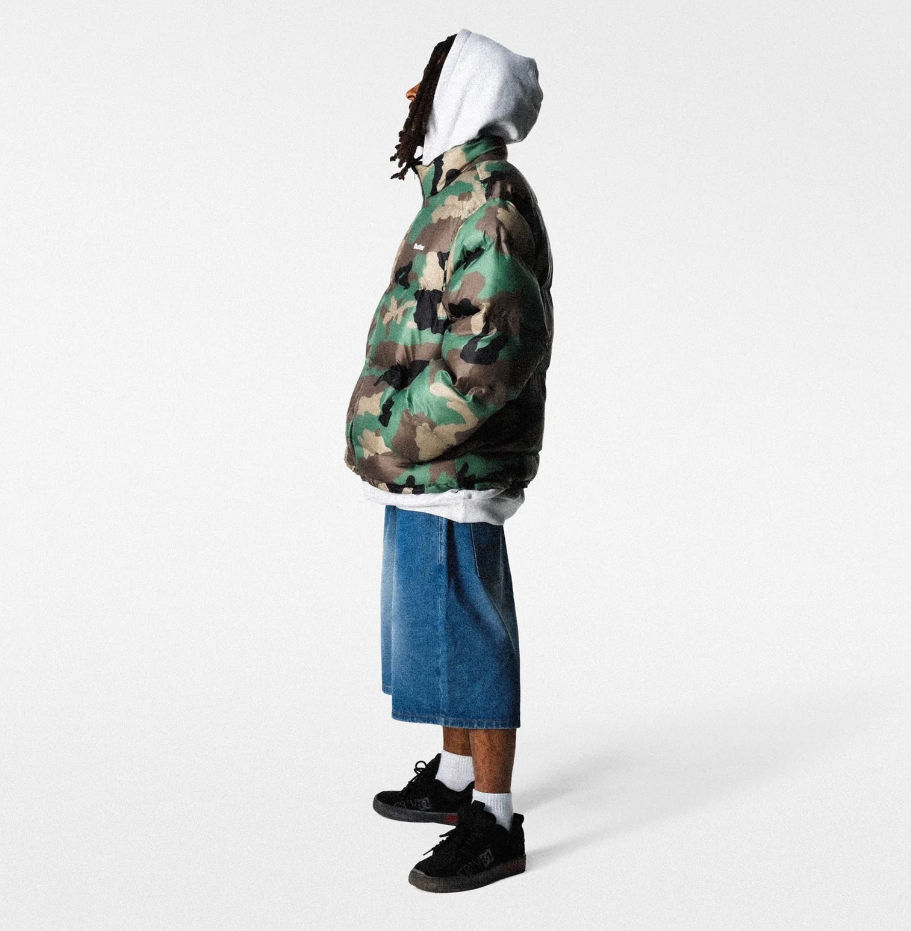 Ink Denim Shorts - Worn Blue