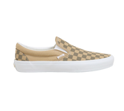 Classic Slip-On - Canvas Block Brown