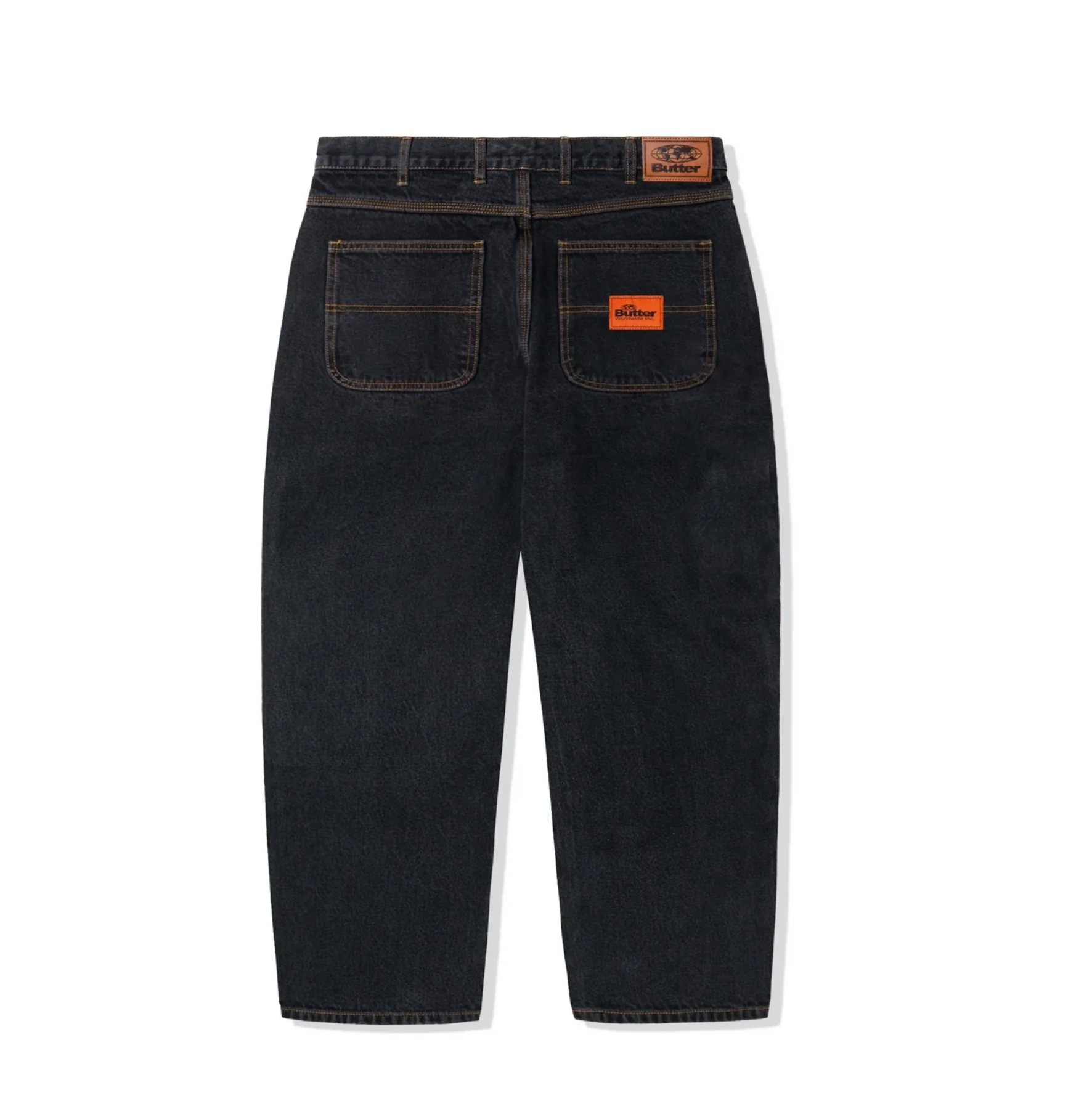 Santosuosso Denim Jeans - Washed Black (Orange Hat)