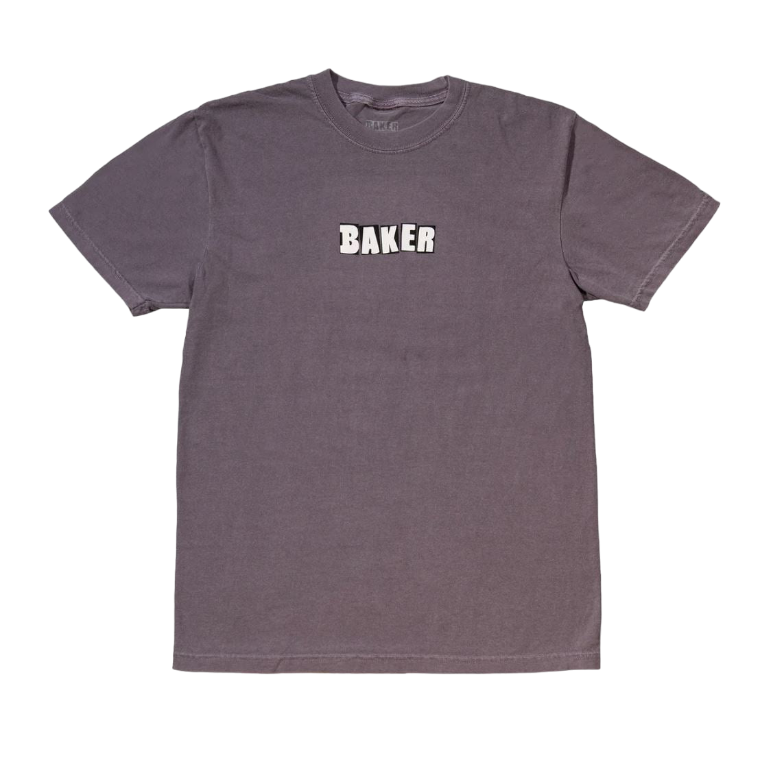 Brand Logo Tee - Wine Wash