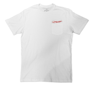 Signature Embroidery Pocket T-Shirt - White