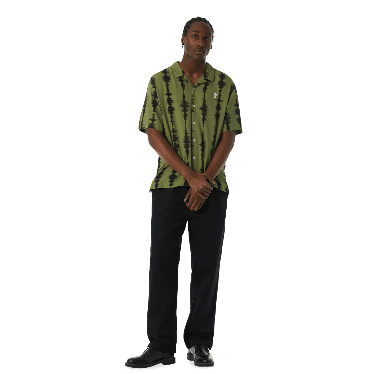 T-shirt Seismogram Resort - Olive