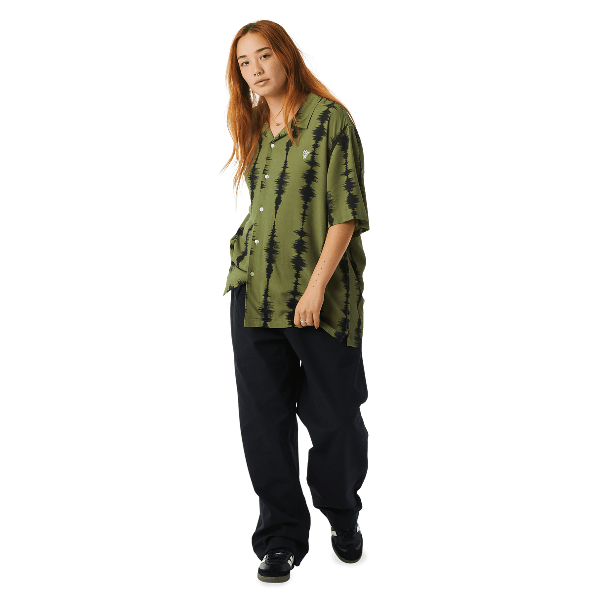 T-shirt Seismogram Resort - Olive