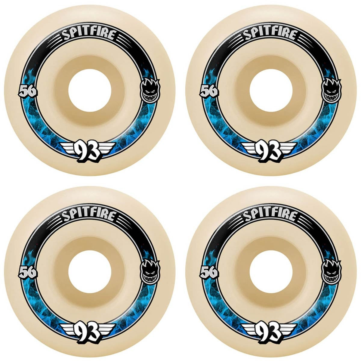 Glissières souples Formula Four 93D Radials Naturel - 56 mm