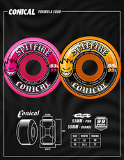 Formula Four Conical 99D - Orange
