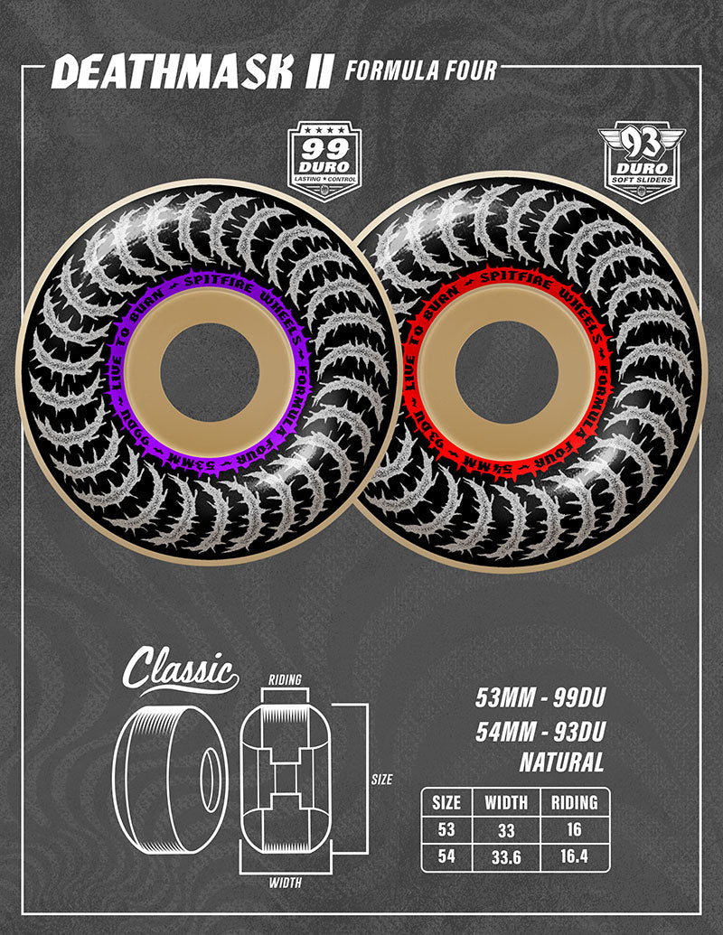 Formula Four Deathmask II Classics 97D - Naturel