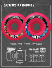 Formula Four Radials 93D - Rose