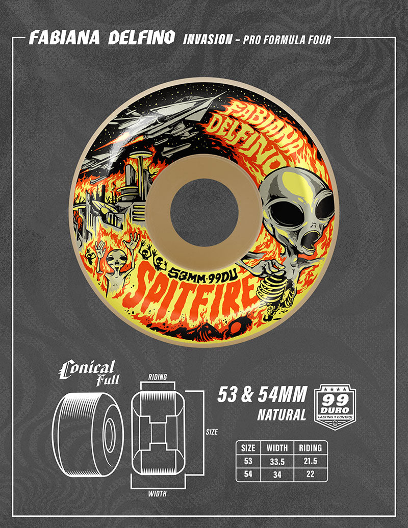 Formula Four Fabiana Delfino Invasion Conical Full 99D