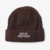 Logo Beanie - Black/Brown