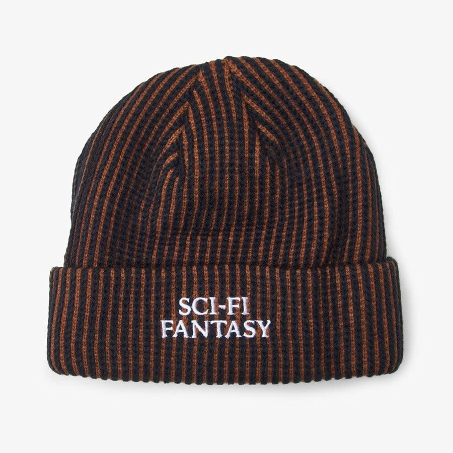 Logo Beanie - Black/Brown