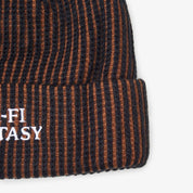 Logo Beanie - Black/Brown