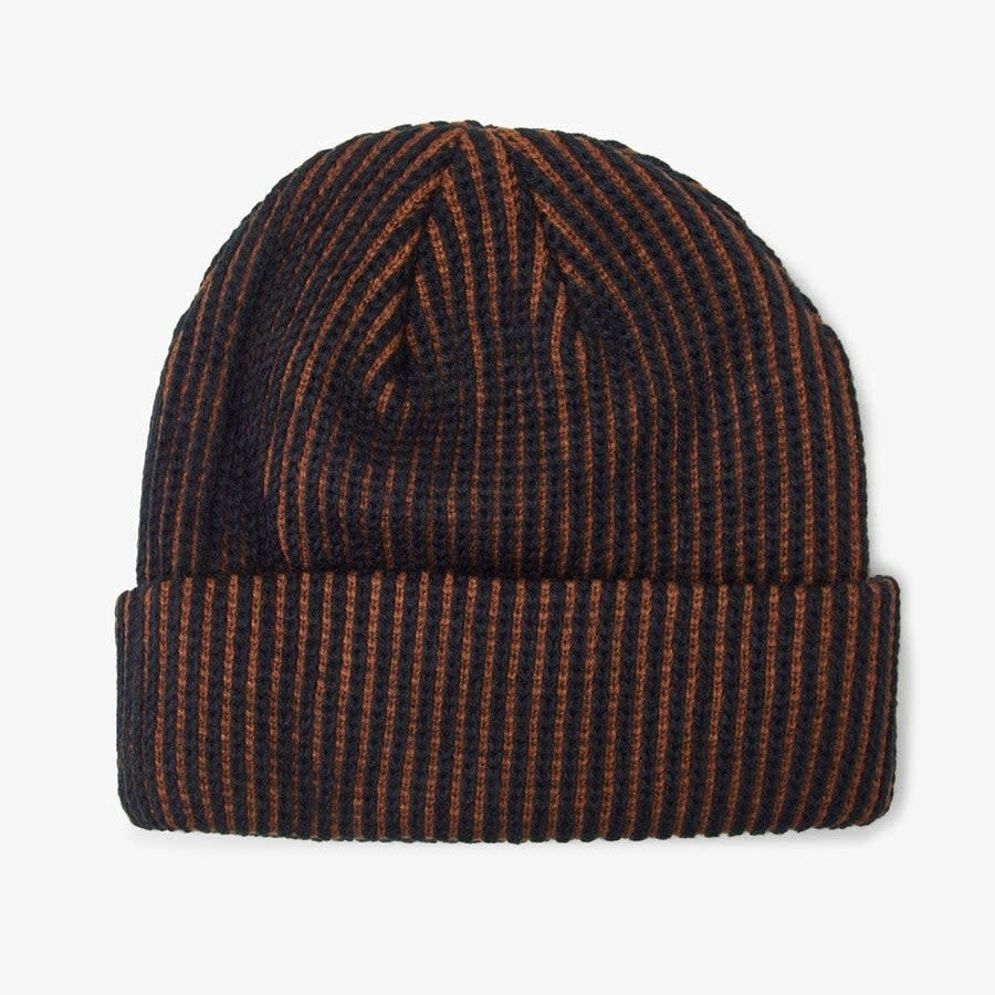 Logo Beanie - Black/Brown